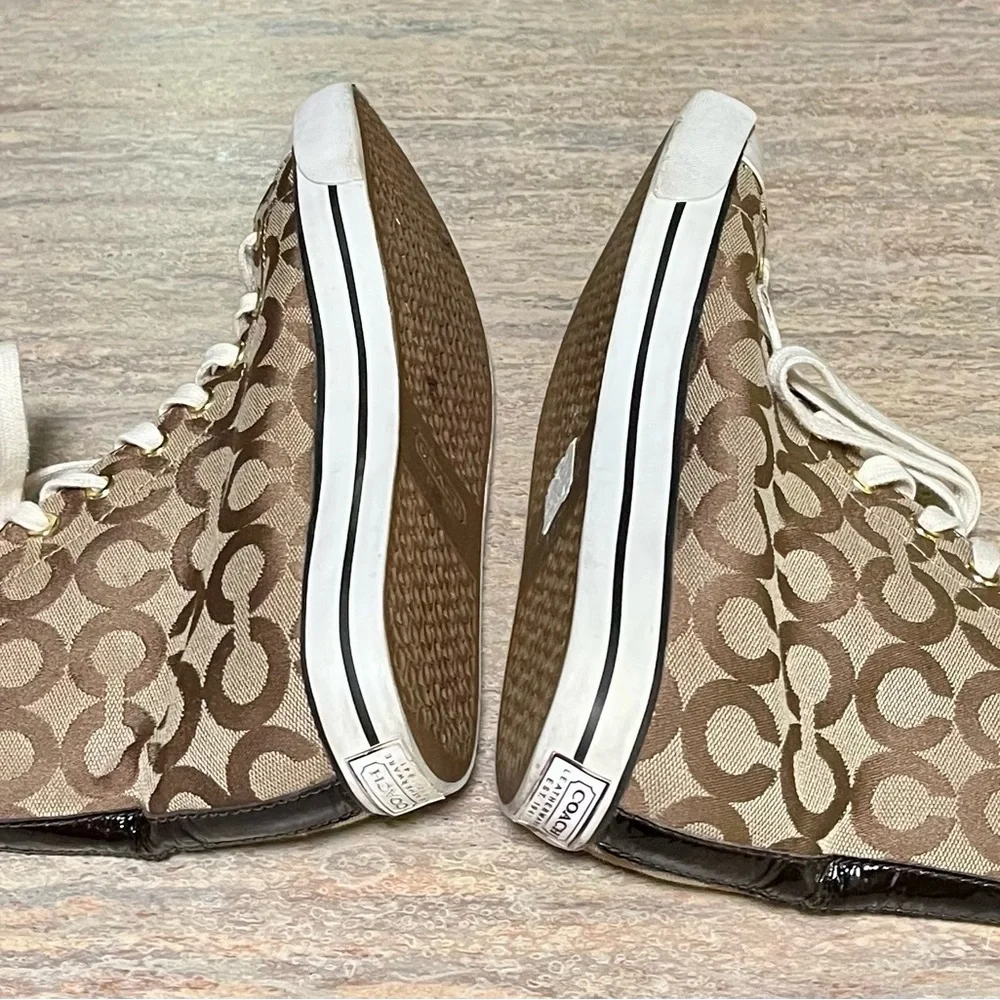 Coach Cardinal high top sneakers - Picture 12 of 16